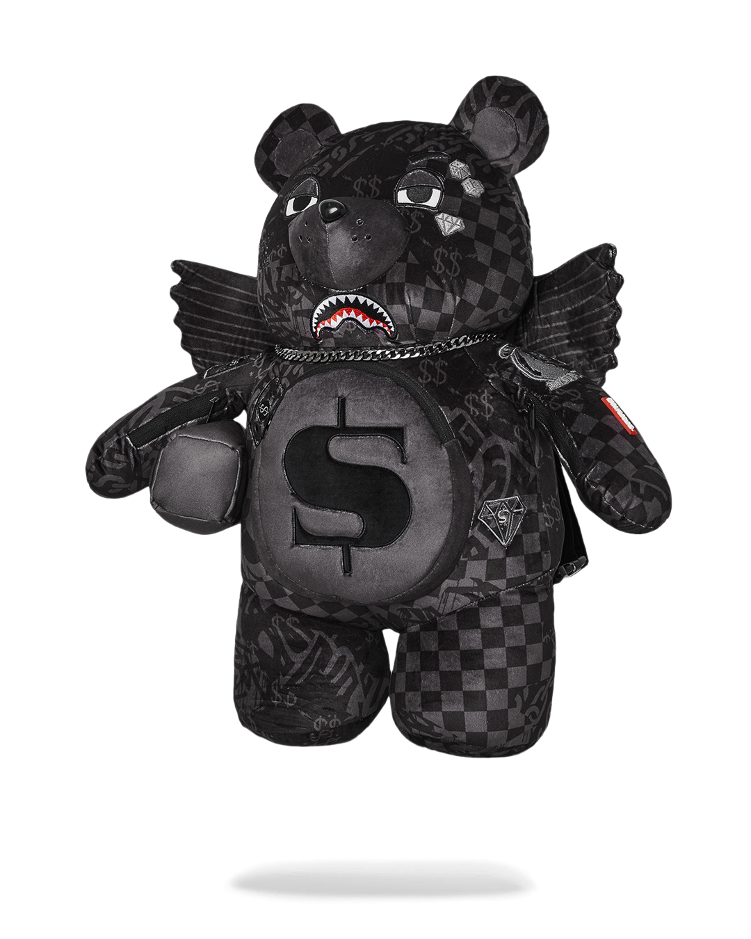 SPRAYGROUND 4AM MONEY WING BEAR BACKPACK