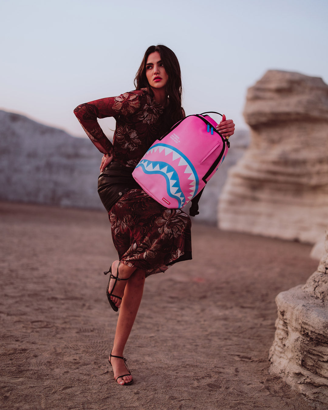 SPRAYGROUND SHARK CENTRAL AMUSEMENT DLXSV BACKPACK