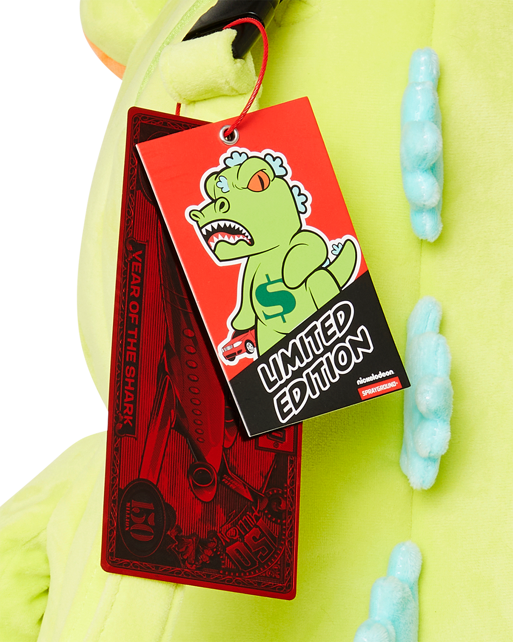 SPRAYGROUND RUGRATS REPTAR GROWL PLUSH BACKPACK