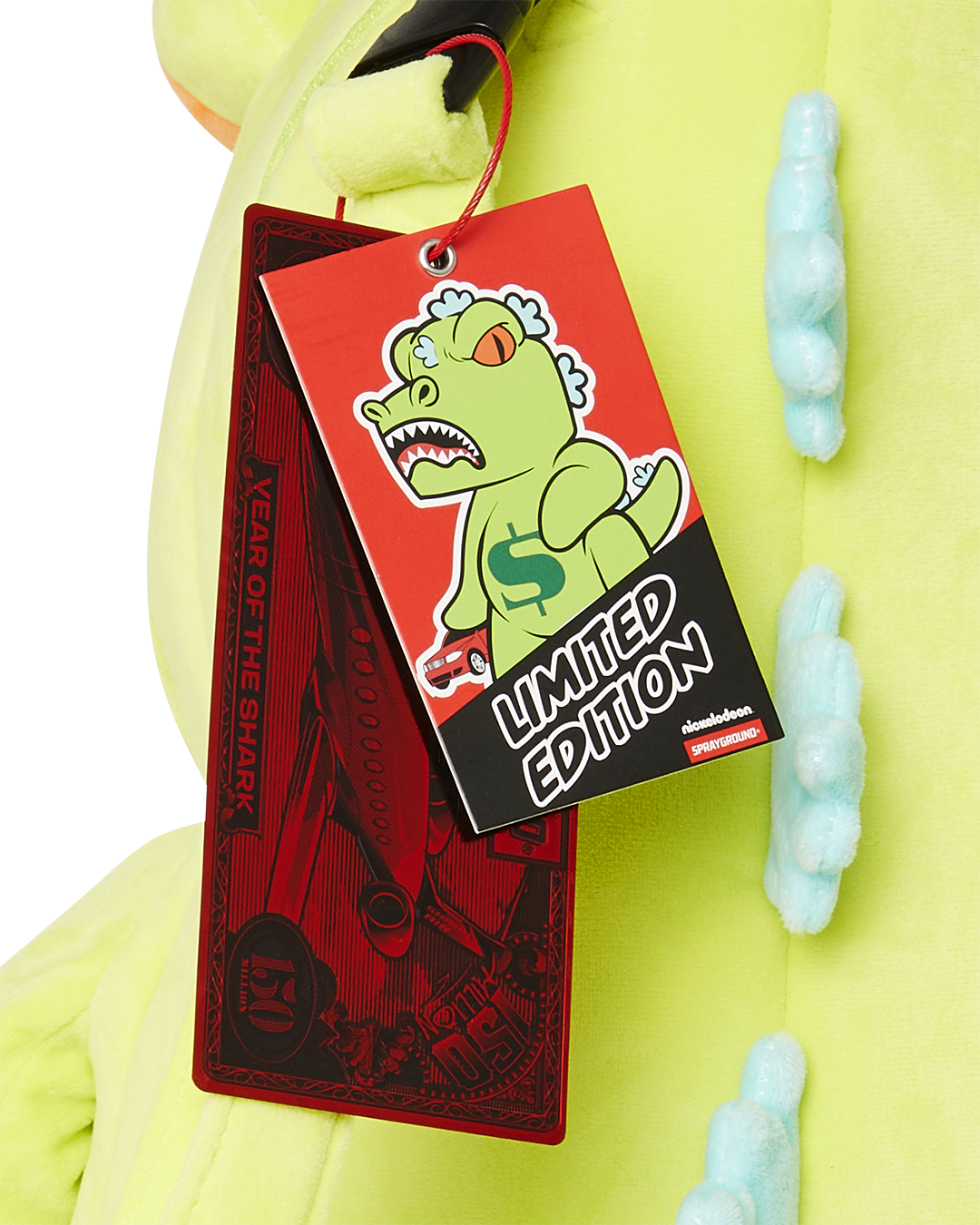 SPRAYGROUND RUGRATS REPTAR GROWL PLUSH BACKPACK