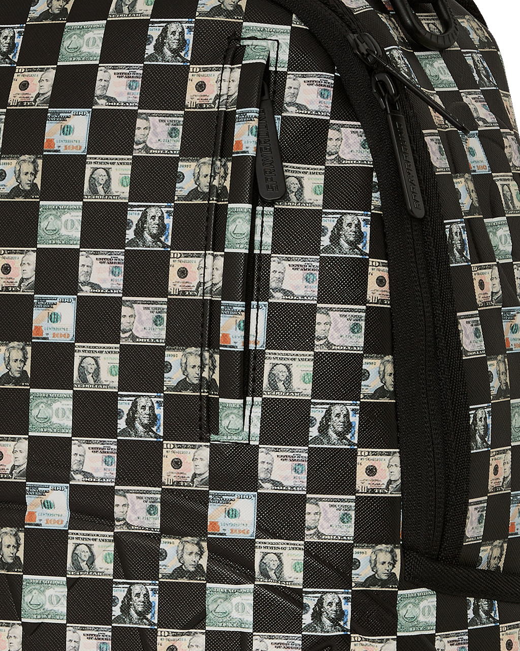 SPRAYGROUND CHECKS CASHED DLX BACKPACK