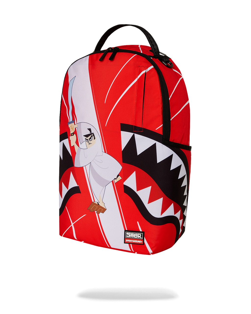 SPRAYGROUND SAMURAI JACK SHARK MOUTH SLICE DLXR BACKPACK