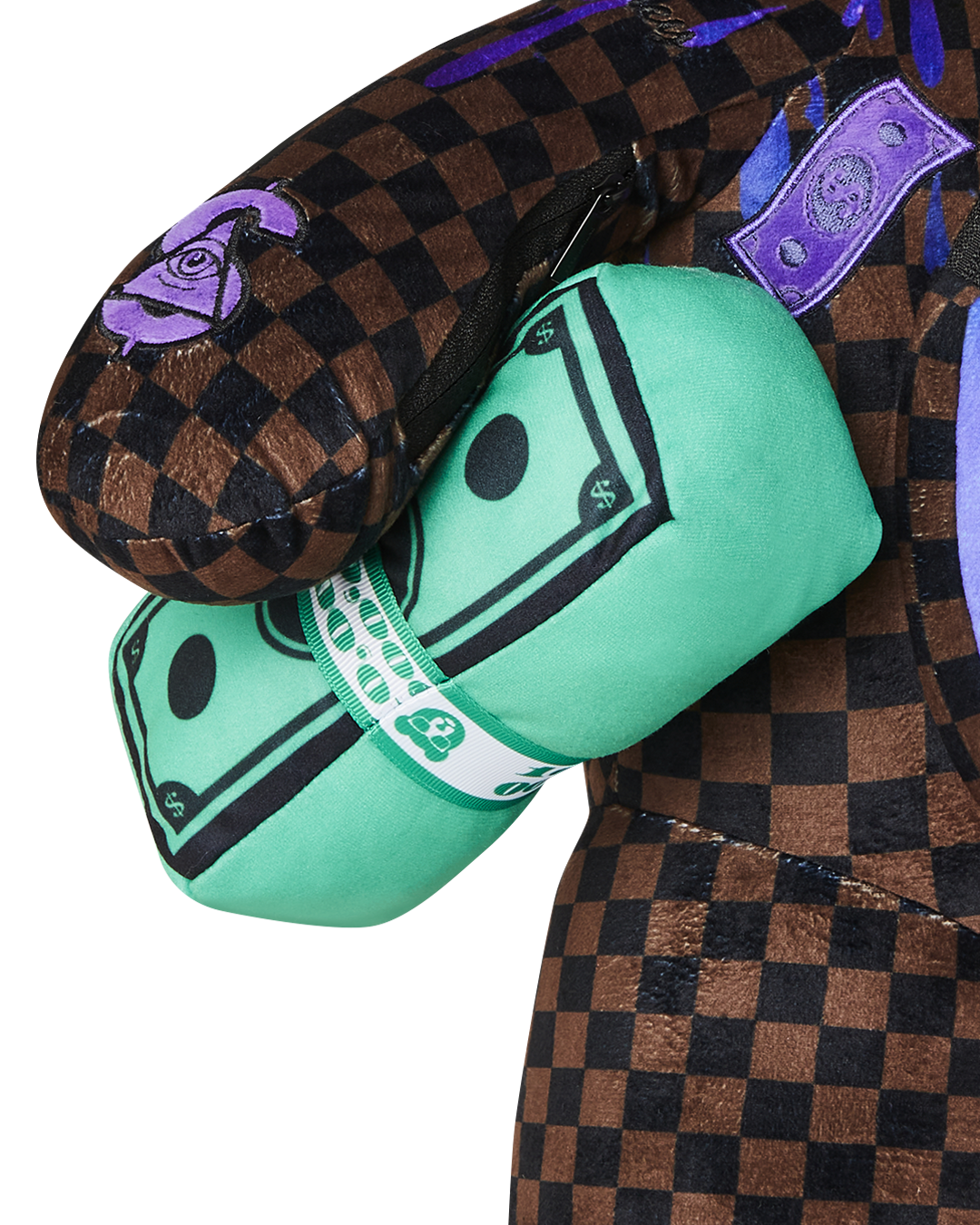 SPRAYGROUND CHAMPION OF THE GALAXY MONEYBEAR BACKPACK