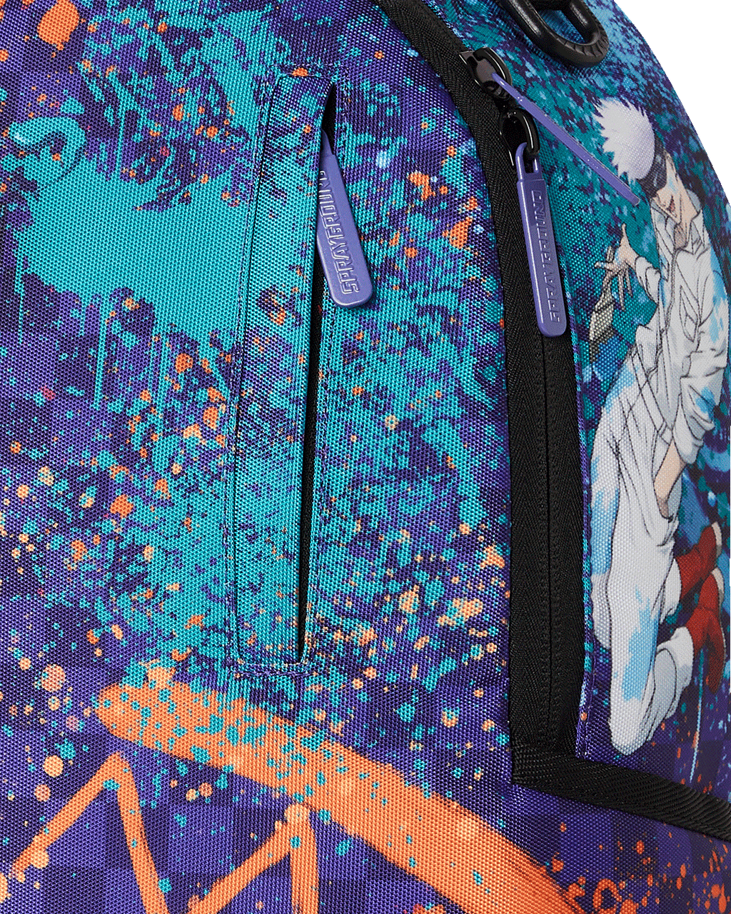 SPRAYGROUND JUJUTSU KAISEN PAINTERS JUMP BACKPACK