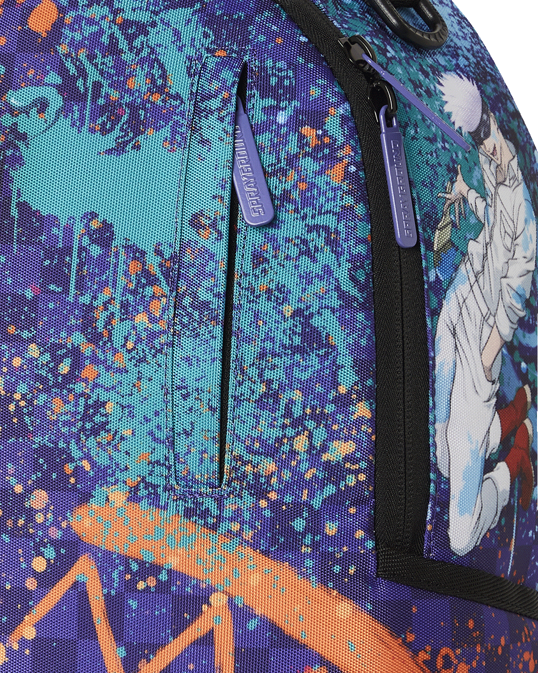 SPRAYGROUND JUJUTSU KAISEN PAINTERS JUMP BACKPACK