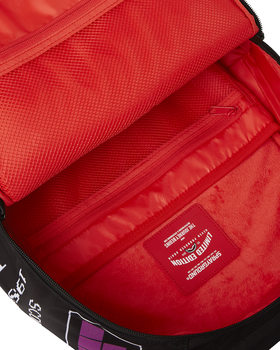 SPRAYGROUND TETRIS WITH DIABLO AND MONEY BEAR BACKPACK