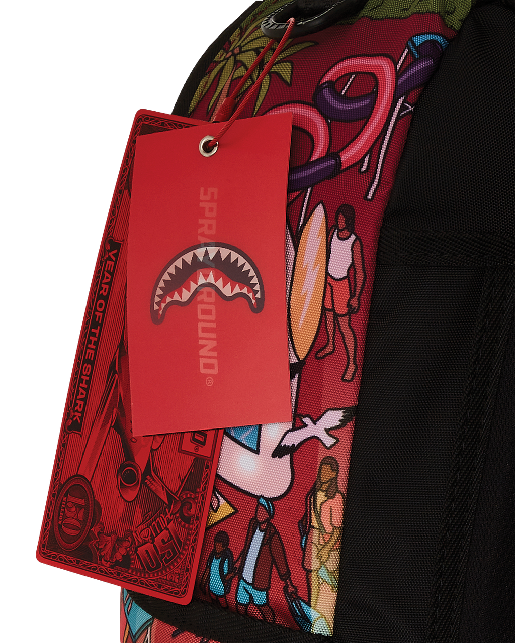 SPRAYGROUND LIFE OF THE PARTY DLXR BACKPACK