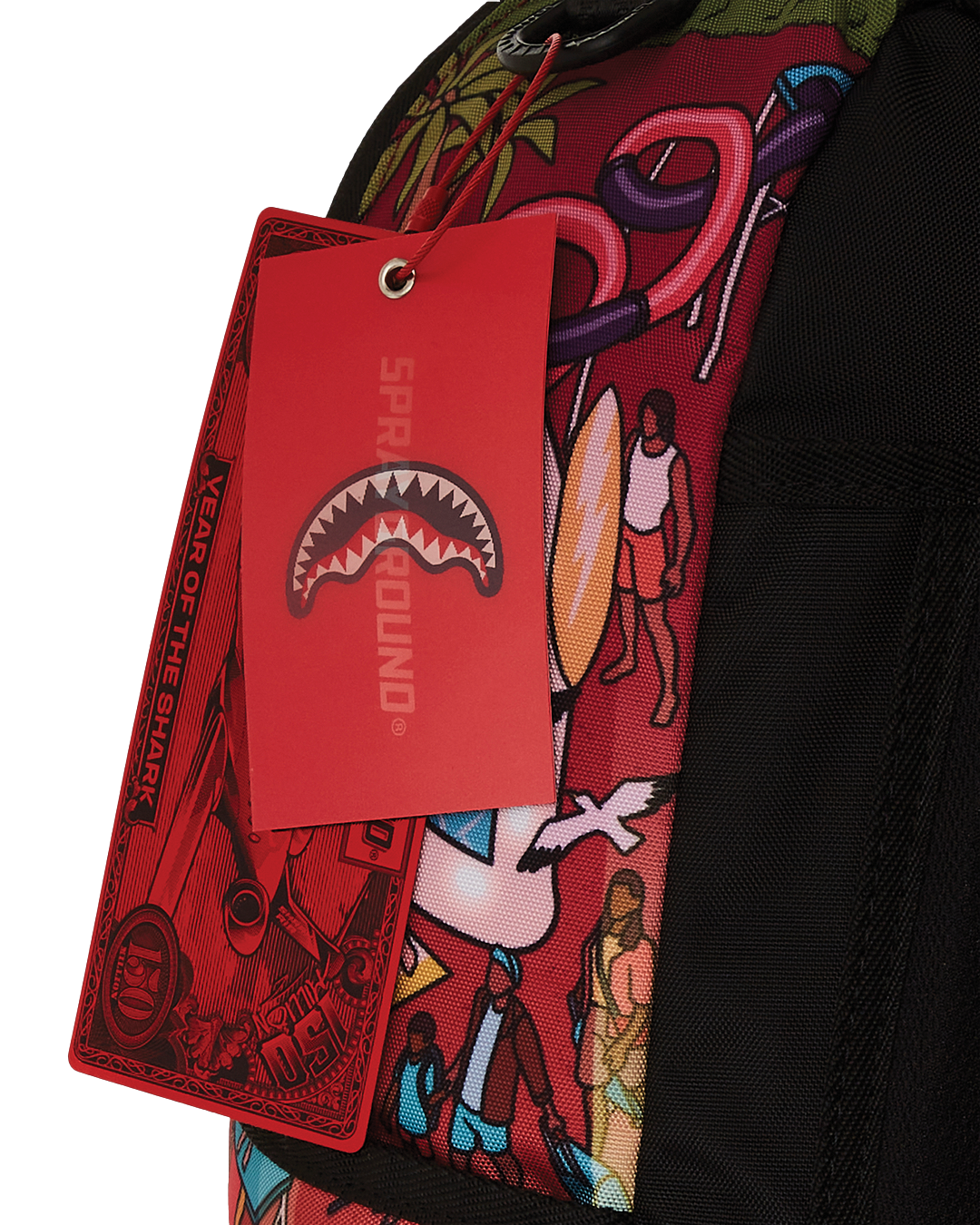 SPRAYGROUND LIFE OF THE PARTY DLXR BACKPACK