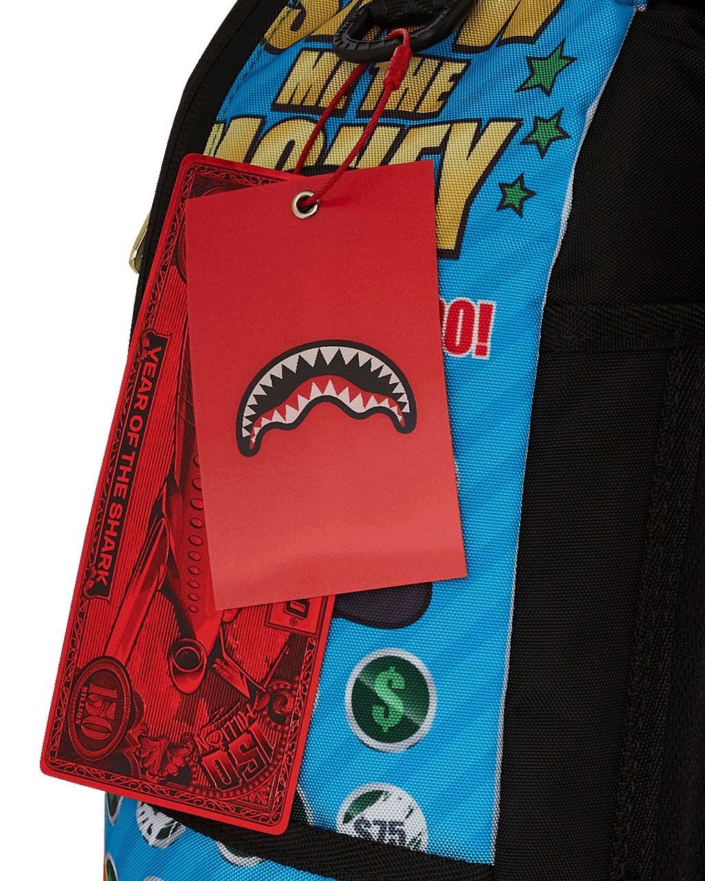 SPRAYGROUND BIG MONEY BIG MONEY BACKPACK (COMES WITH SCRATCH OFF PLAYING CARD)