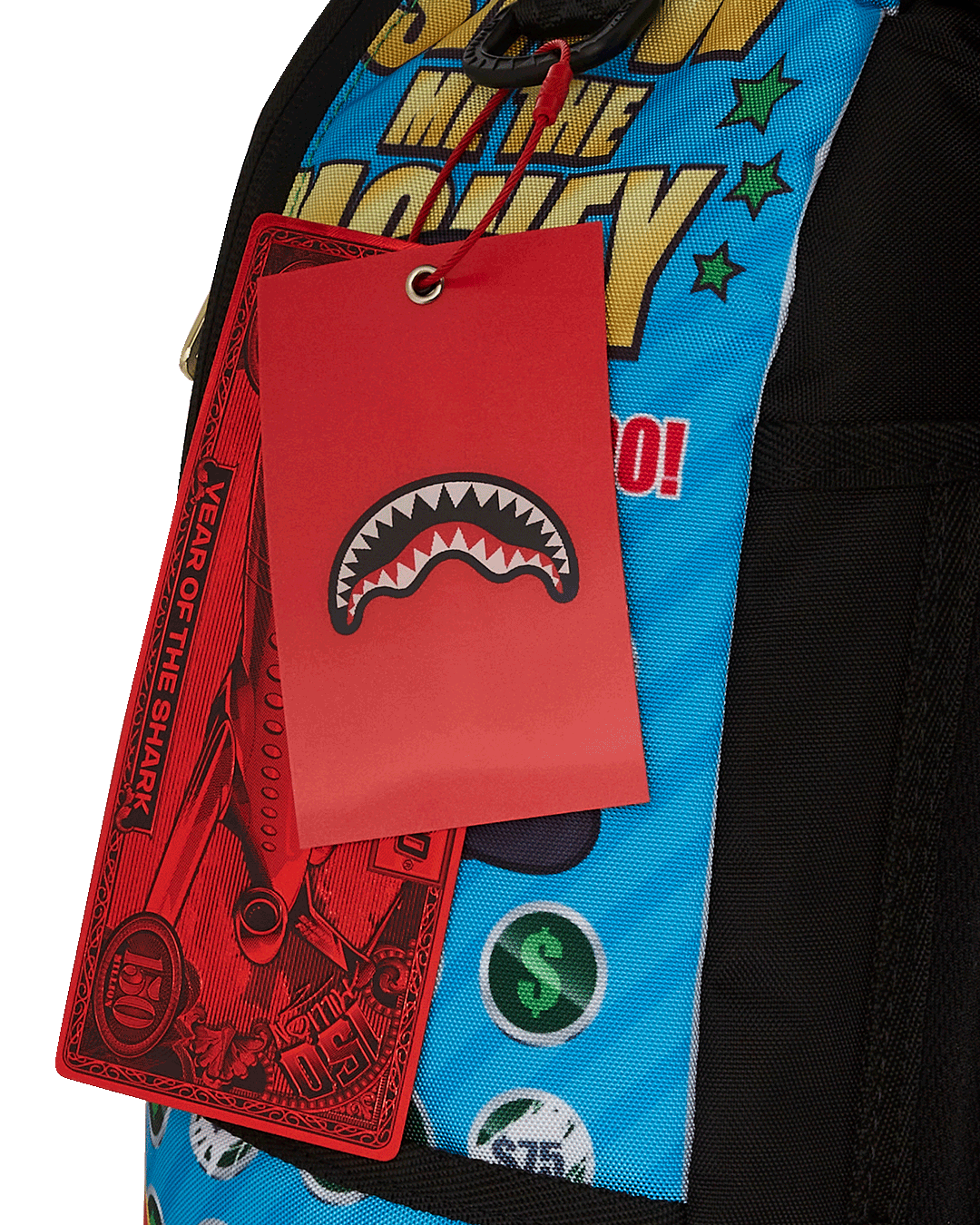 SPRAYGROUND BIG MONEY BIG MONEY BACKPACK (COMES WITH SCRATCH OFF PLAYING CARD)