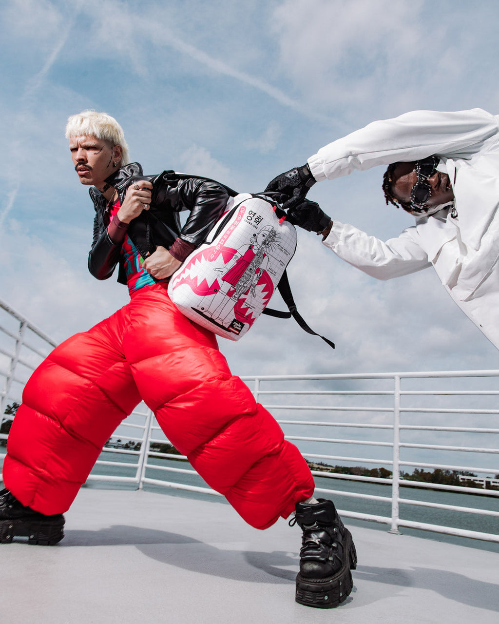 SPRAYGROUND SQUID GAME COLLAB ROBOT GIRL BACKPACK