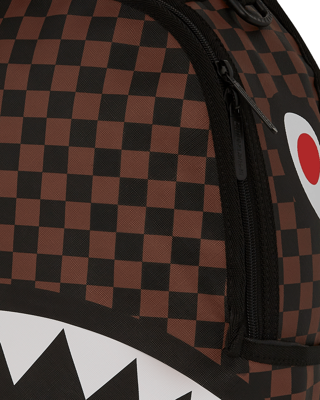 SPRAYGROUND NOOO WAY!!! A REVERSIBLE BACKPACK - PURPLE VELOUR TO OG SHARKS IN PARIS BACKPACK