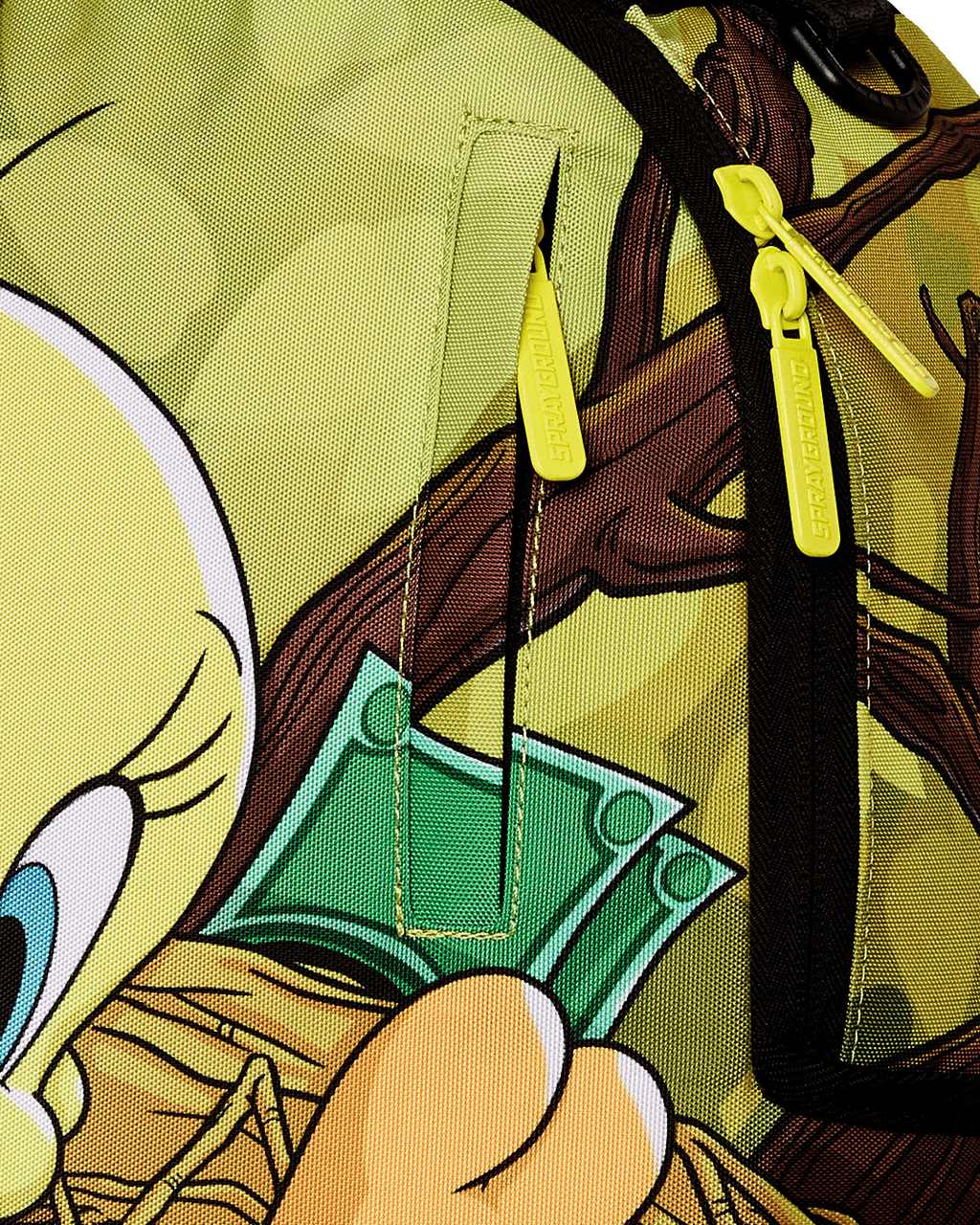 SPRAYGROUND LOONEY TUNES TWEETY CASH NEST BACKPACK