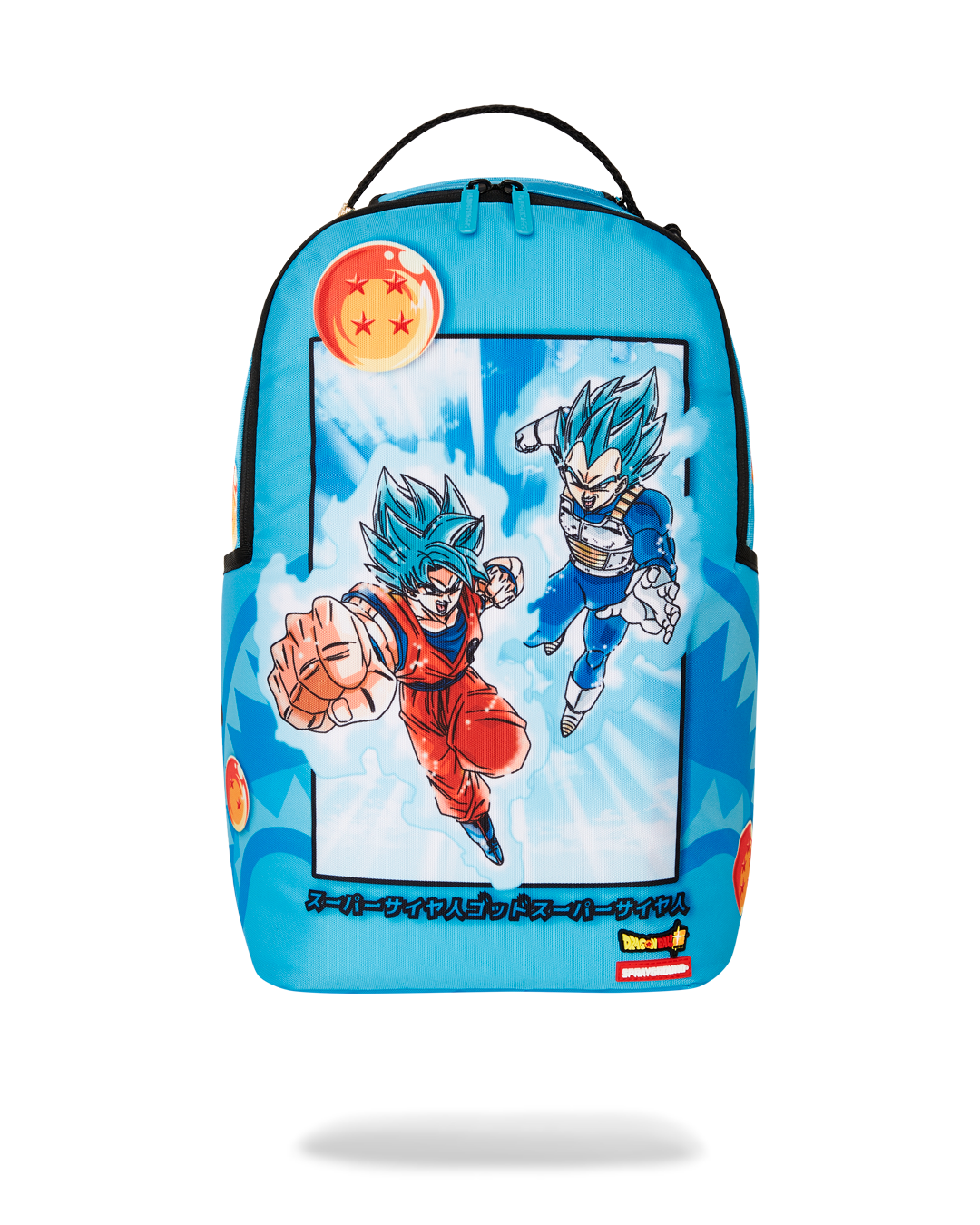 SPRAYGROUND DRAGON BALL Z SUPER SAIYAN BLUE GOKU AND VEGETA