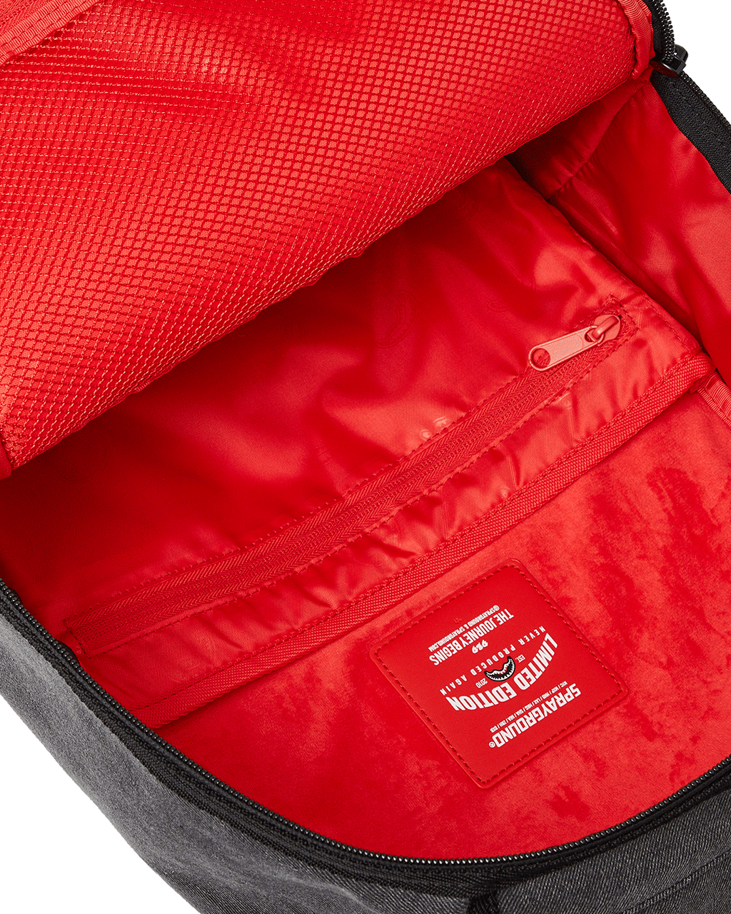 SPRAYGROUND SHARK CENTRAL DENIM VENOM BACKPACK