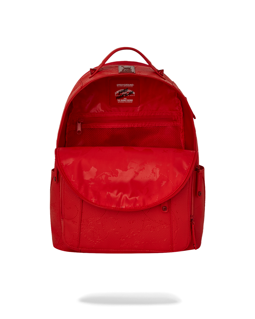 SPRAYGROUND JAMES FIRST CLASS RUBY RED CHATEAU BACKPACK