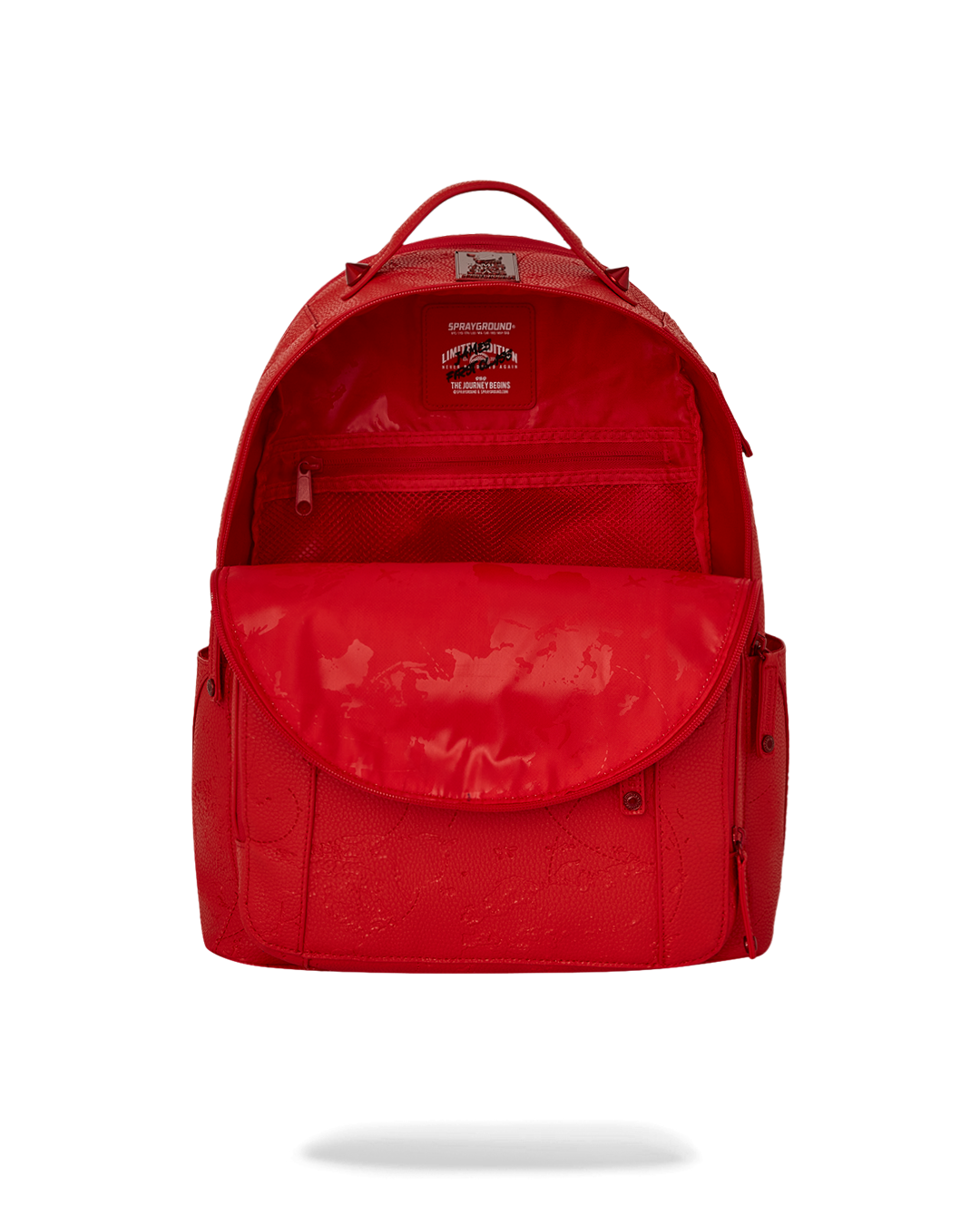SPRAYGROUND JAMES FIRST CLASS RUBY RED CHATEAU BACKPACK