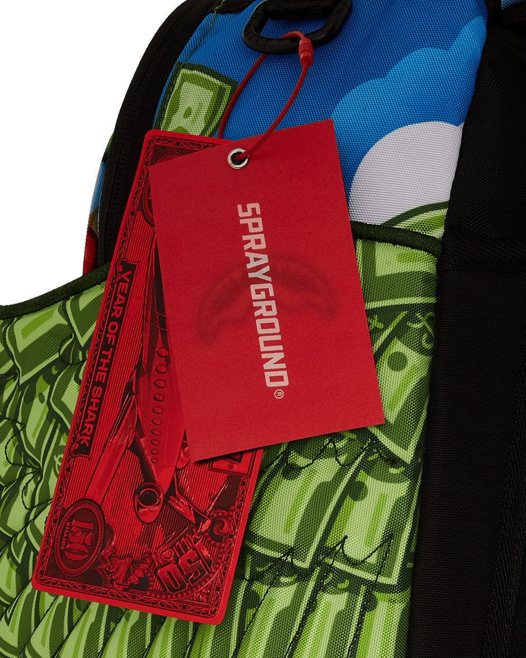 SPRAYGROUND MONEY BEAR WE BOUT TO TAKE OFF BACKPACK