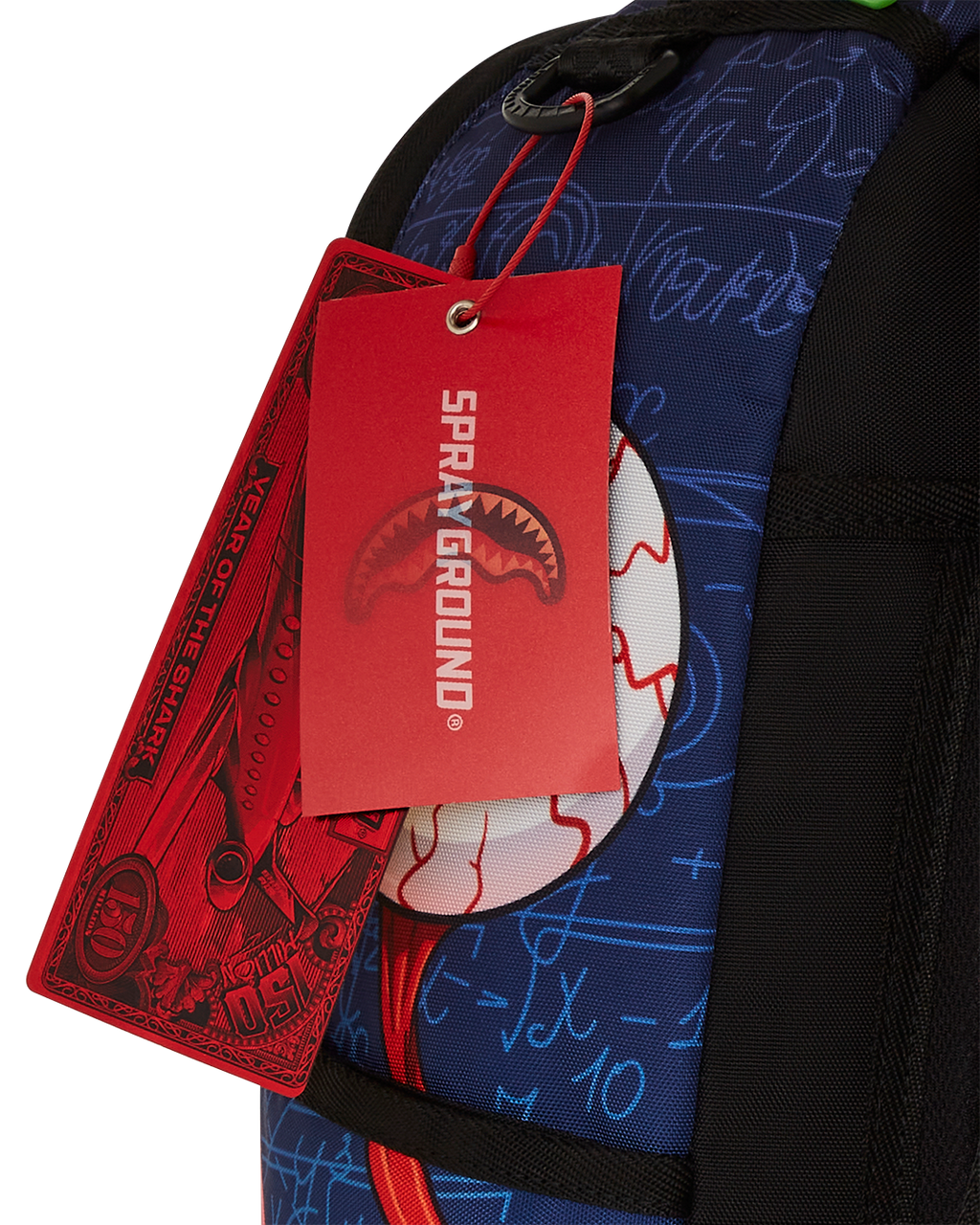 SPRAYGROUND RICK AND MORTY BRAIN SHARK DLXR BACKPACK