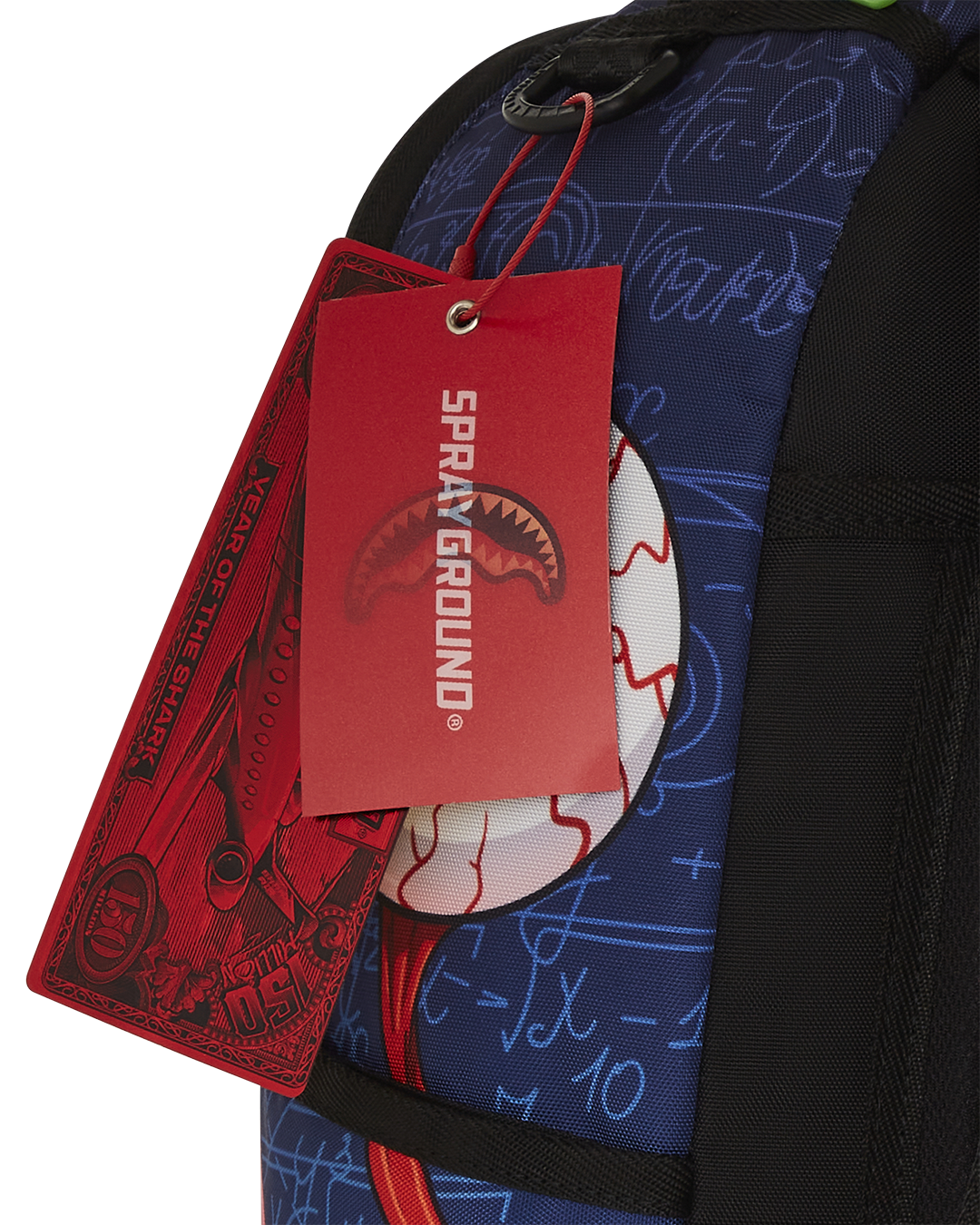SPRAYGROUND RICK AND MORTY BRAIN SHARK DLXR BACKPACK