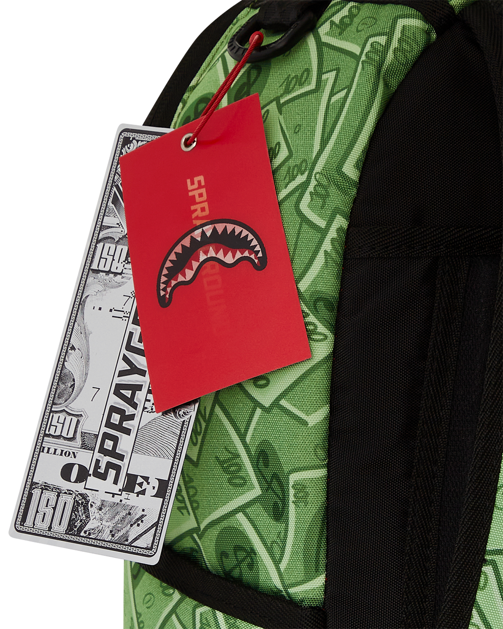 SPRAYGROUND MONEY BEAR MONEY BUSH BACKPACK