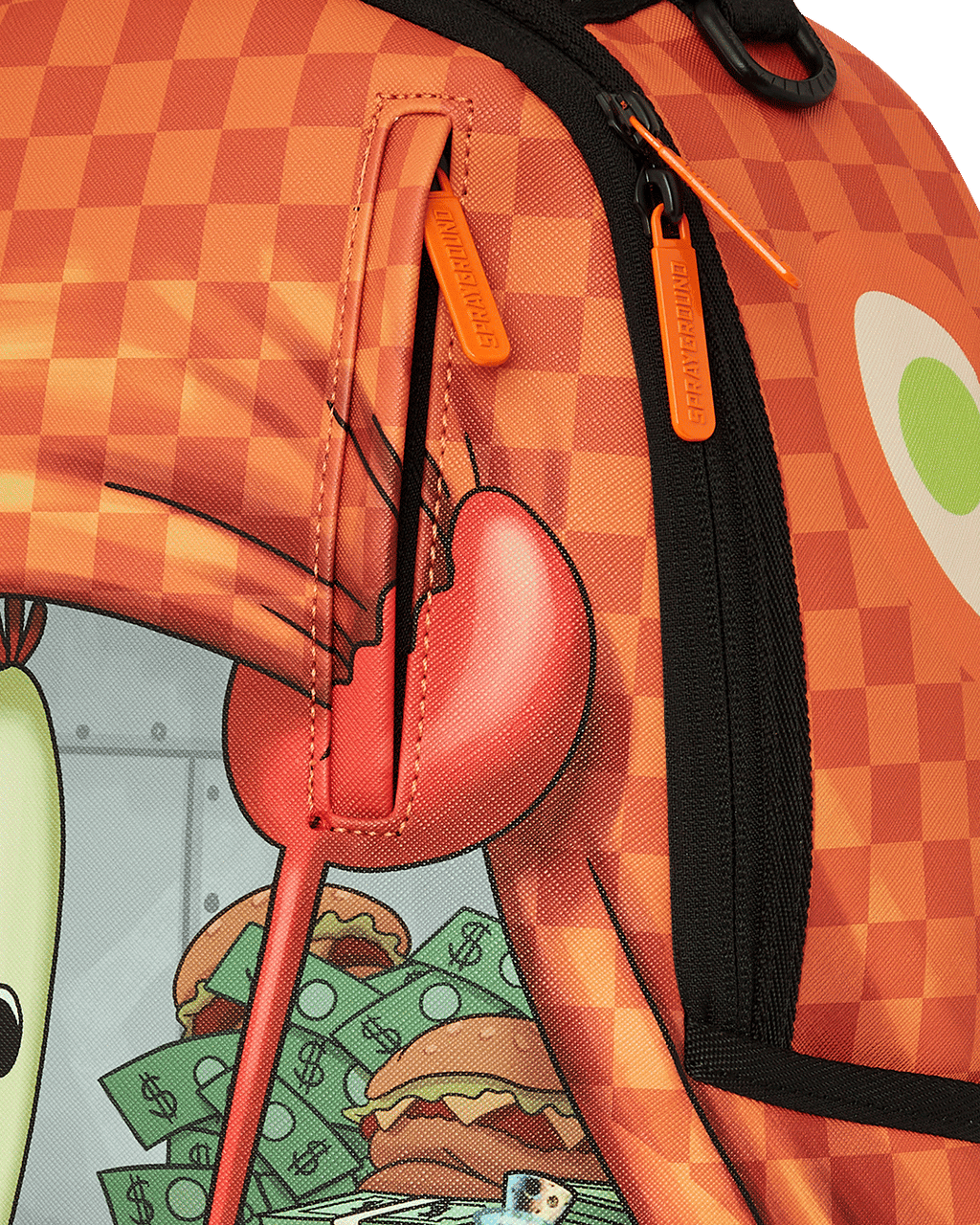 SPRAYGROUND SPONGEBOB STACK UP KRABS BACKPACK