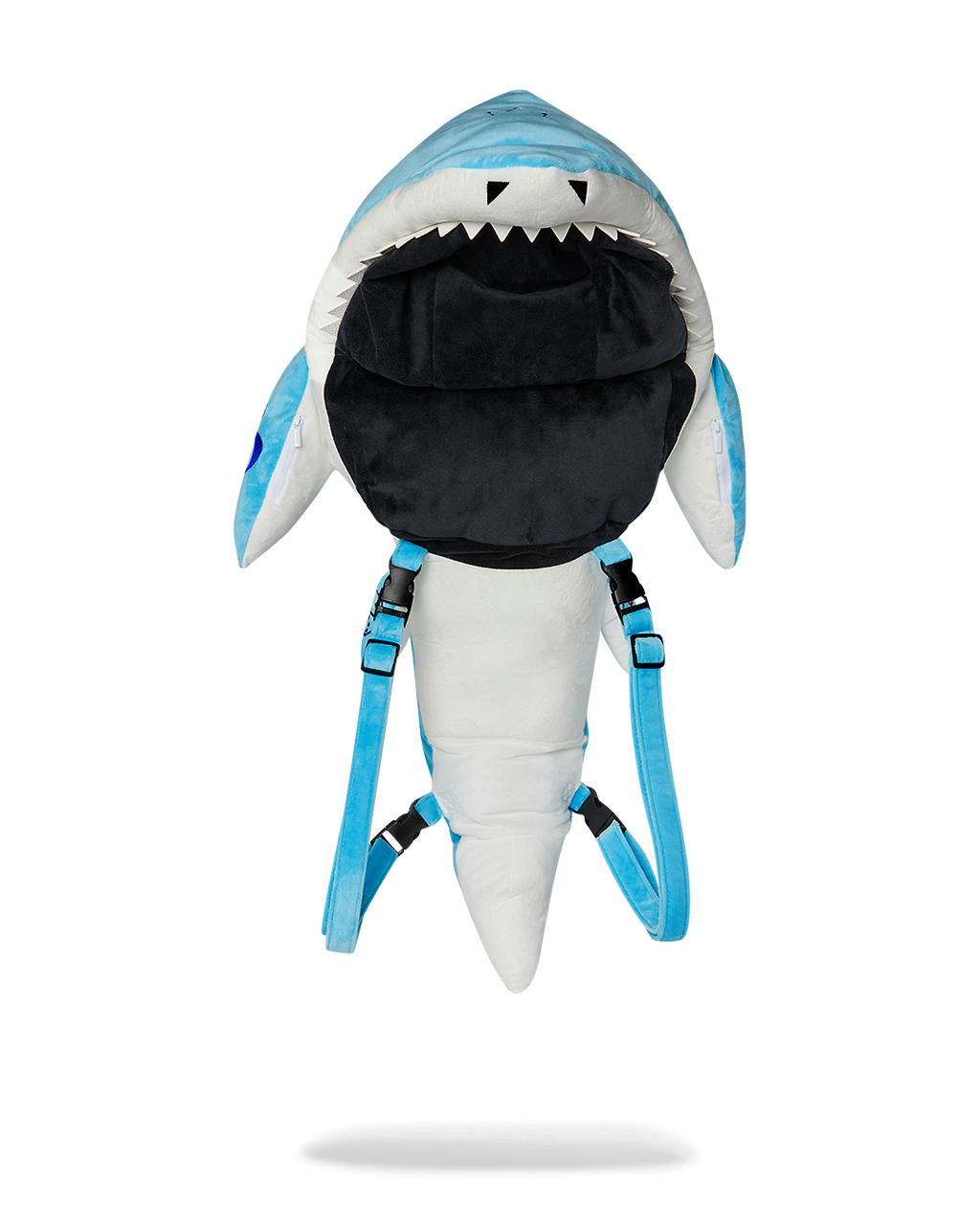 SPRAYGROUND STUFFED SAVAGE HOODY BACKPACK SHARK
