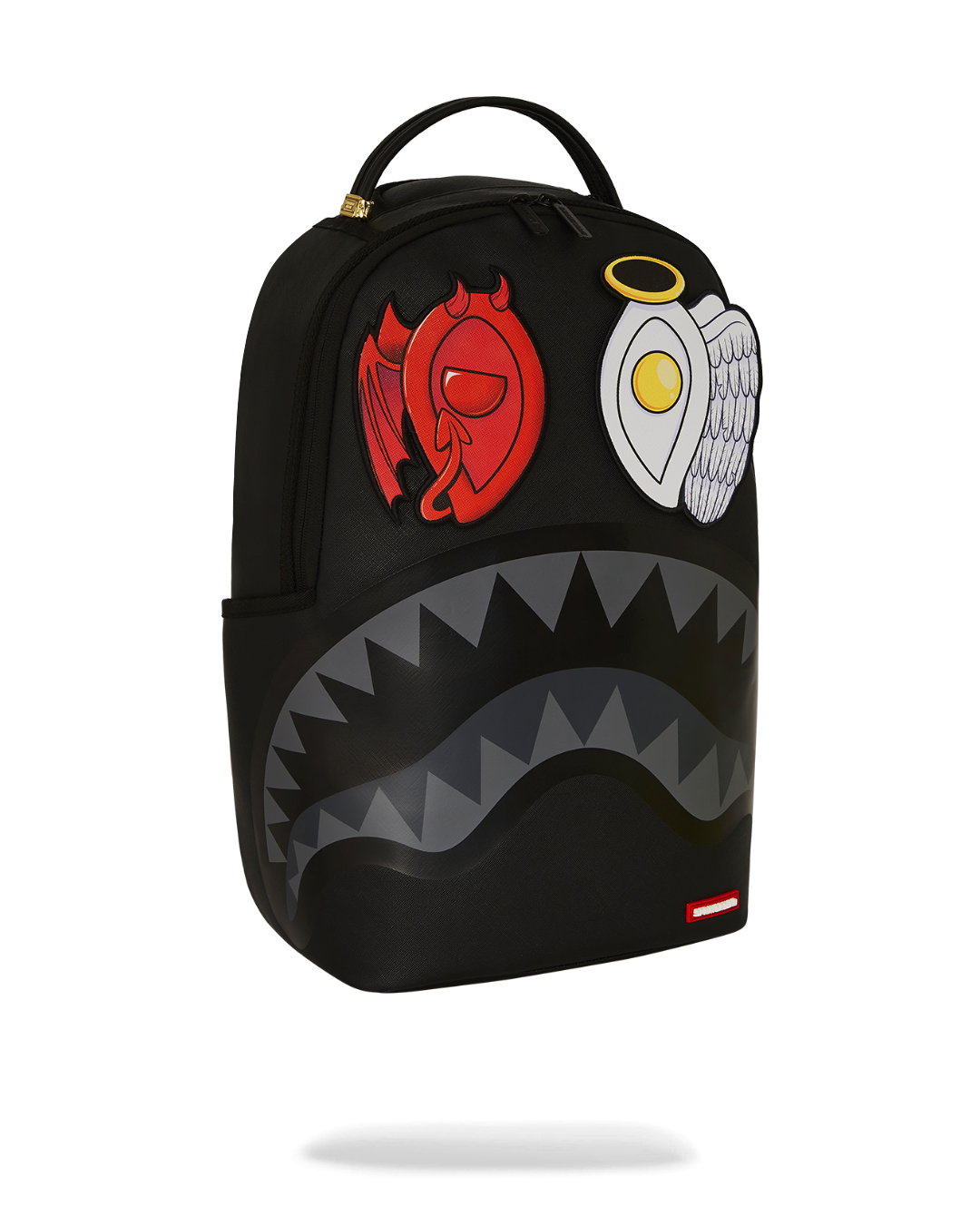 SPRAYGROUND SPLIT SAINT VELCRO REMOVABLE 6 EYES SHARK BACKPACK