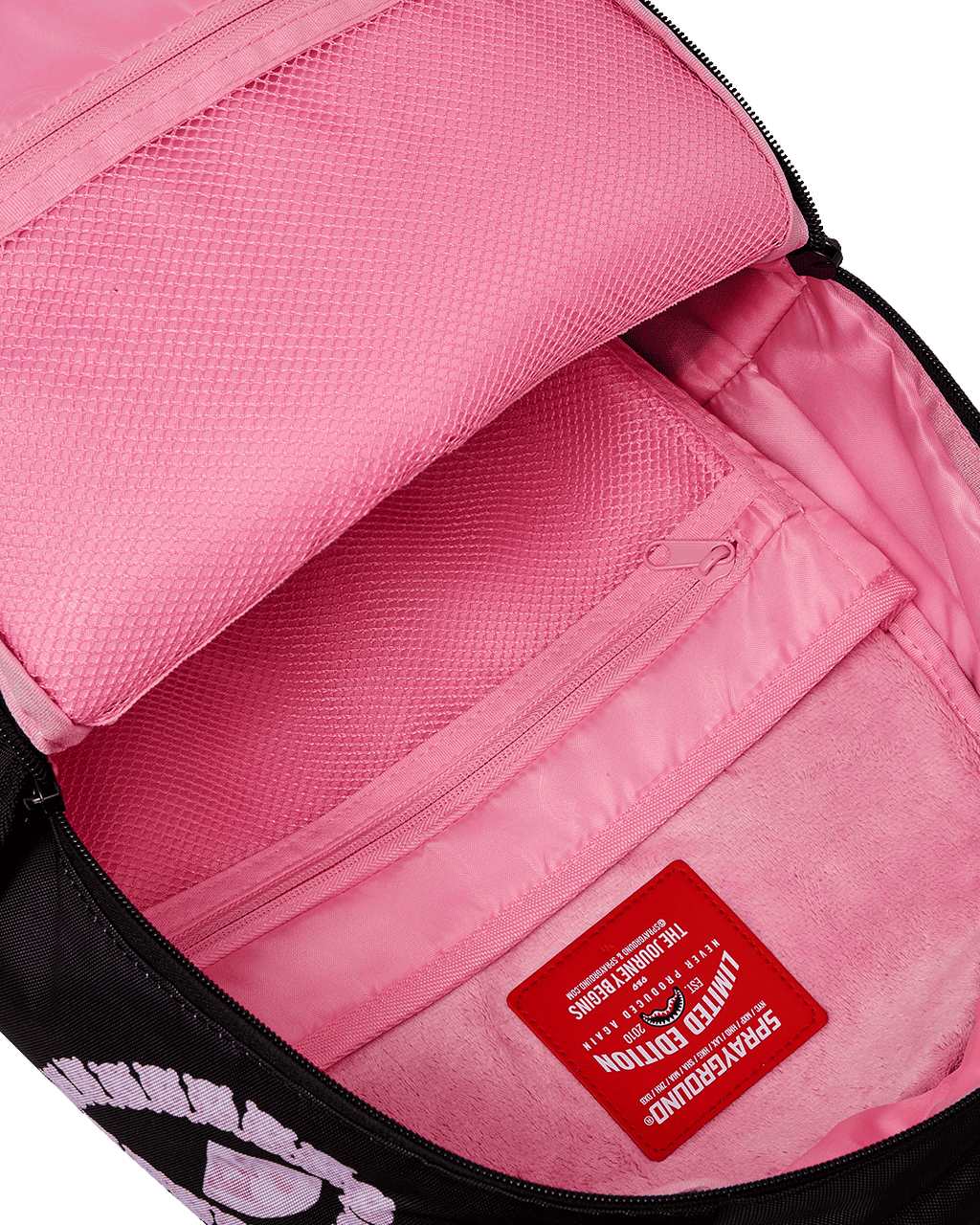 SPRAYGROUND PINK PANTHER DIAMOND BITE BACKPACK