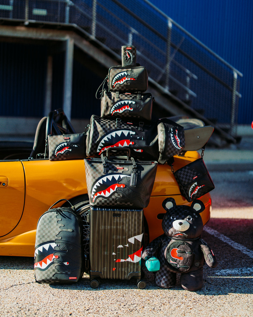 SPRAYGROUND SPEED SHARK SIDE SWIPE BACKPACK