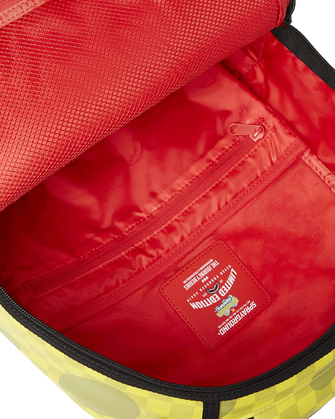 SPRAYGROUND SPONGEBOB SQUARE CHECK FLEX DLXSV BACKPACK