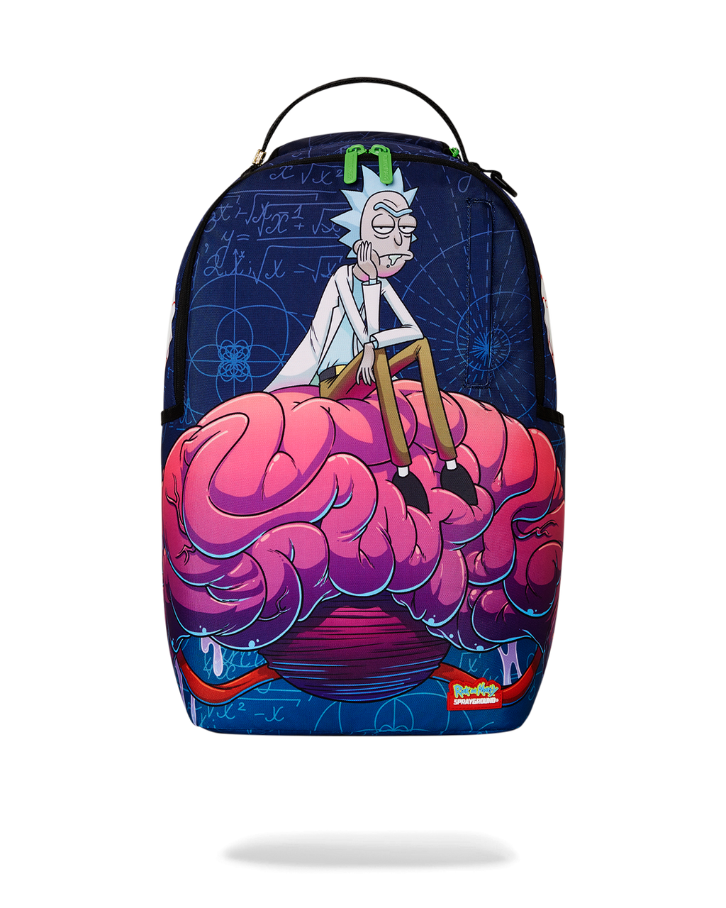 SPRAYGROUND RICK AND MORTY BRAIN SHARK DLXR BACKPACK