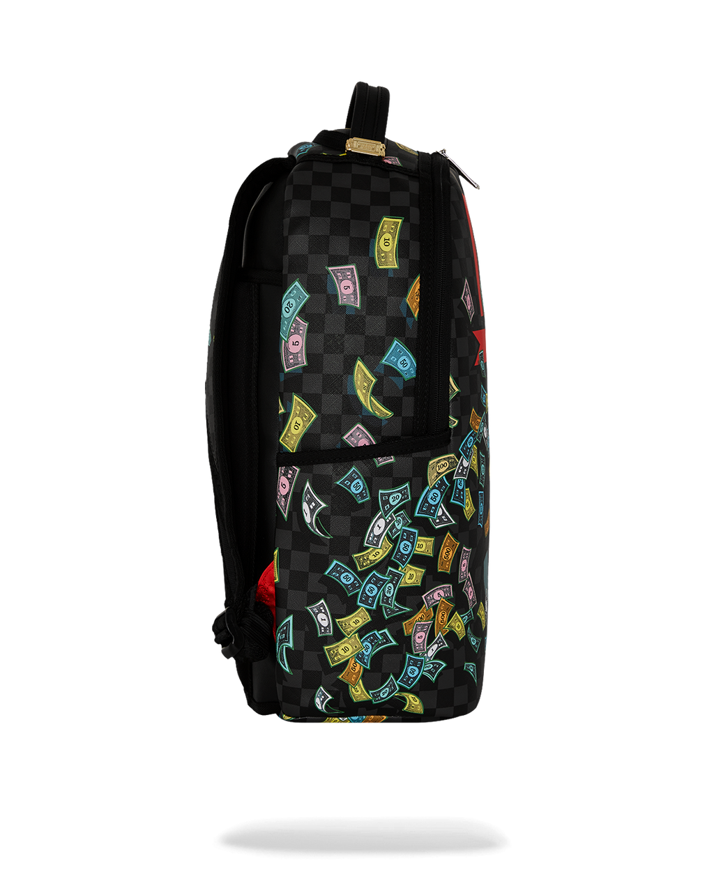 SPRAYGROUND MONOPOLY WHEEL BARREL BACKPACK
