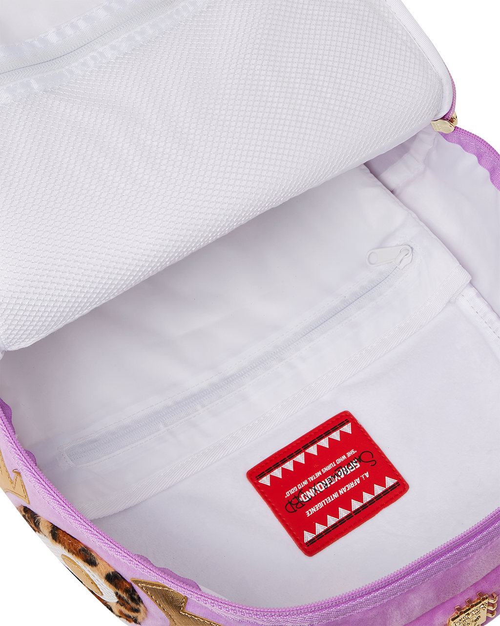 SPRAYGROUND A.I. AFRICAN INTELLIGENCE PARADIGM OF THE PYRAMID BACKPACK - SANDFLOWER COLLAB
