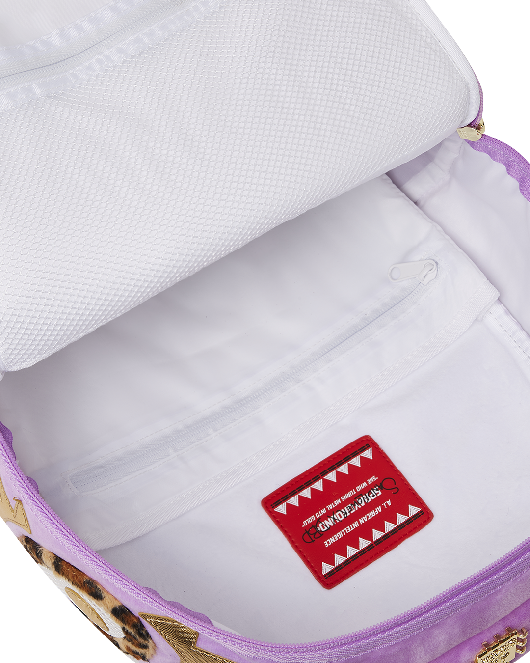 SPRAYGROUND A.I. AFRICAN INTELLIGENCE PARADIGM OF THE PYRAMID BACKPACK - SANDFLOWER COLLAB