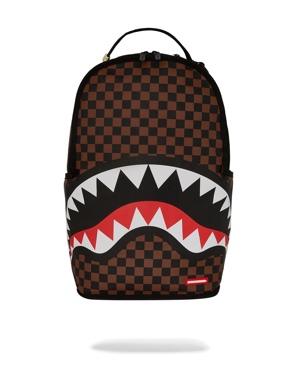 SPRAYGROUND NOOO WAY!!! A REVERSIBLE BACKPACK - PURPLE VELOUR TO OG SHARKS IN PARIS BACKPACK