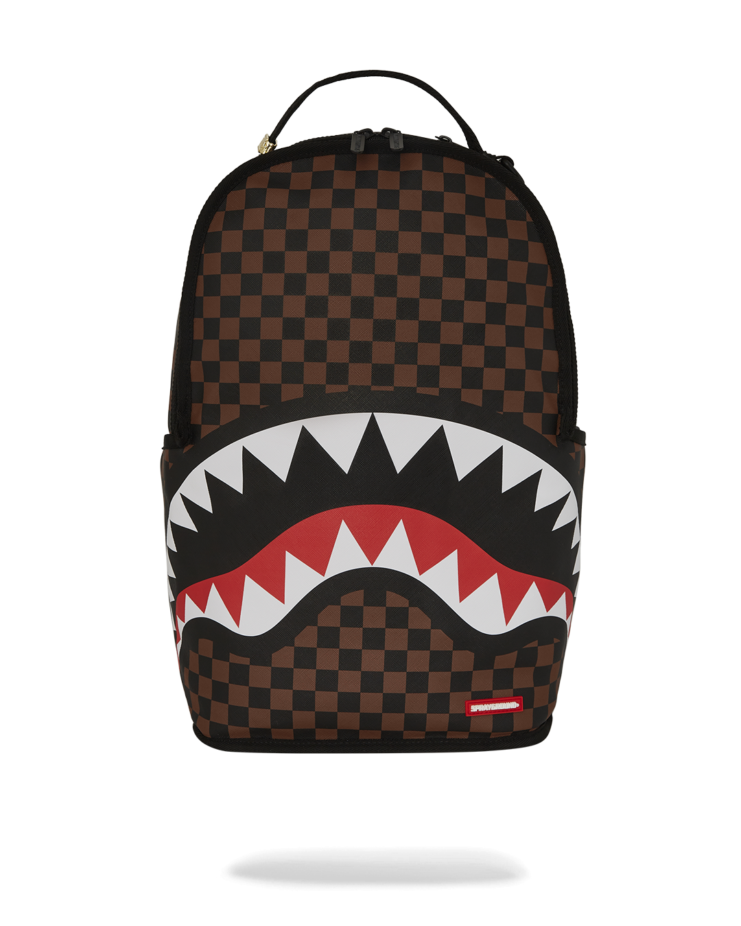 SPRAYGROUND NOOO WAY!!! A REVERSIBLE BACKPACK - PURPLE VELOUR TO OG SHARKS IN PARIS BACKPACK