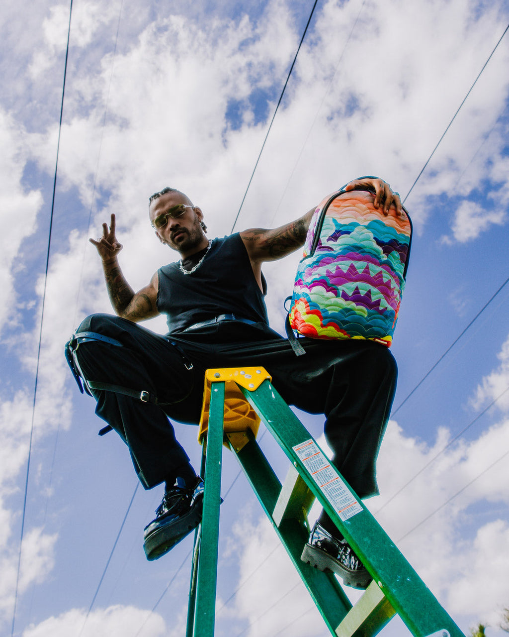 SPRAYGROUND SWIMMIN IN A DAYDREAM DLXS BACKPACK