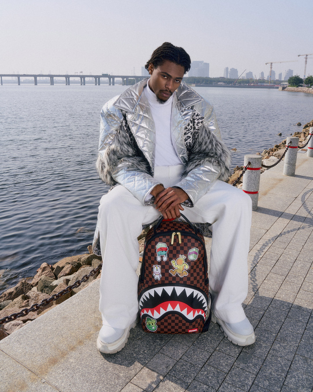 SPRAYGROUND STICKER OPS BACKPACK
