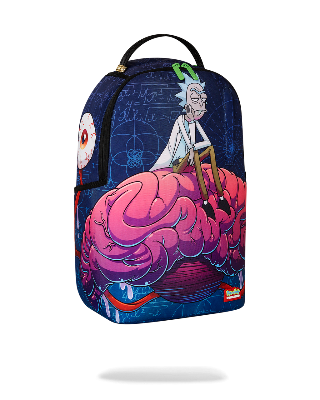 SPRAYGROUND RICK AND MORTY BRAIN SHARK DLXR BACKPACK