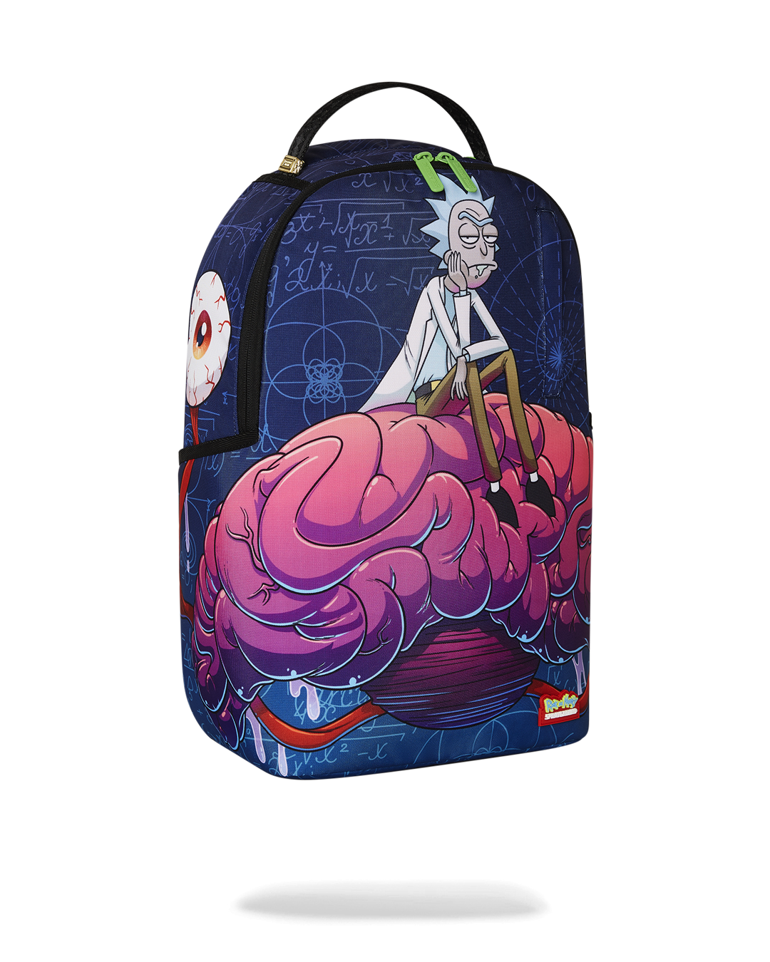 SPRAYGROUND RICK AND MORTY BRAIN SHARK DLXR BACKPACK