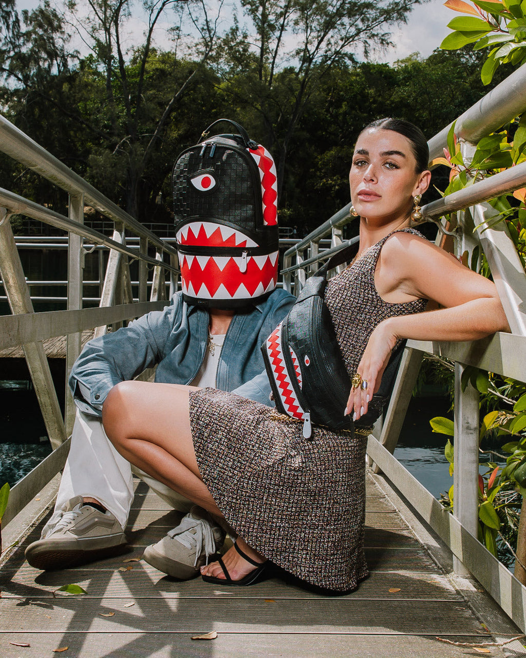 SPRAYGROUND CUT AND PASTE DLXSV BACKPACK