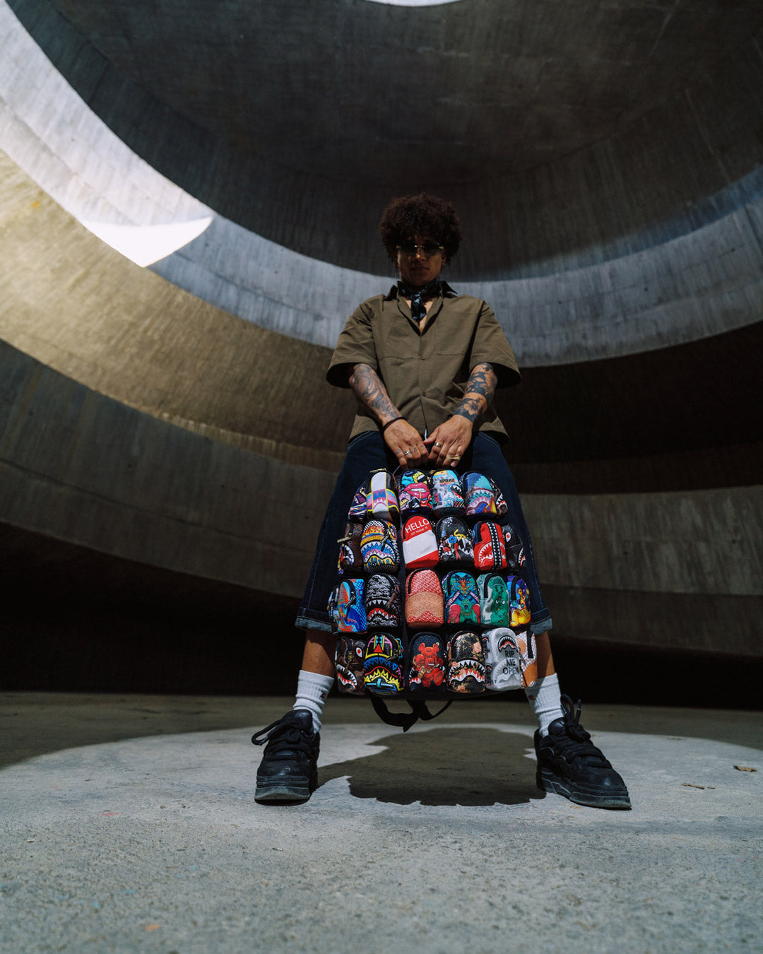 SPRAYGROUND ALL THE BAGS IN THE WORLD - 15 YEAR ANNIVERSARY SUPER RARE DROP