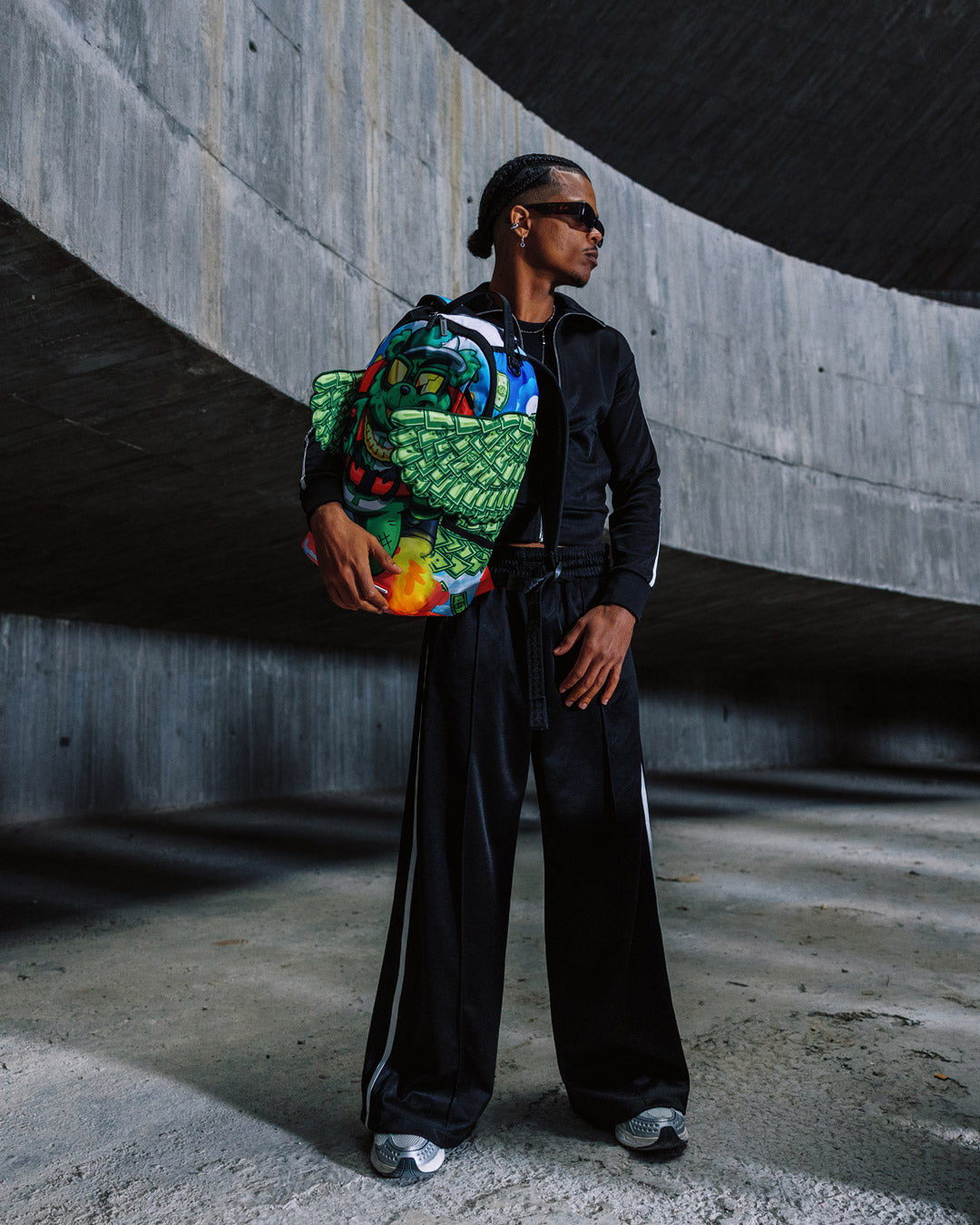 SPRAYGROUND MONEY BEAR WE BOUT TO TAKE OFF BACKPACK