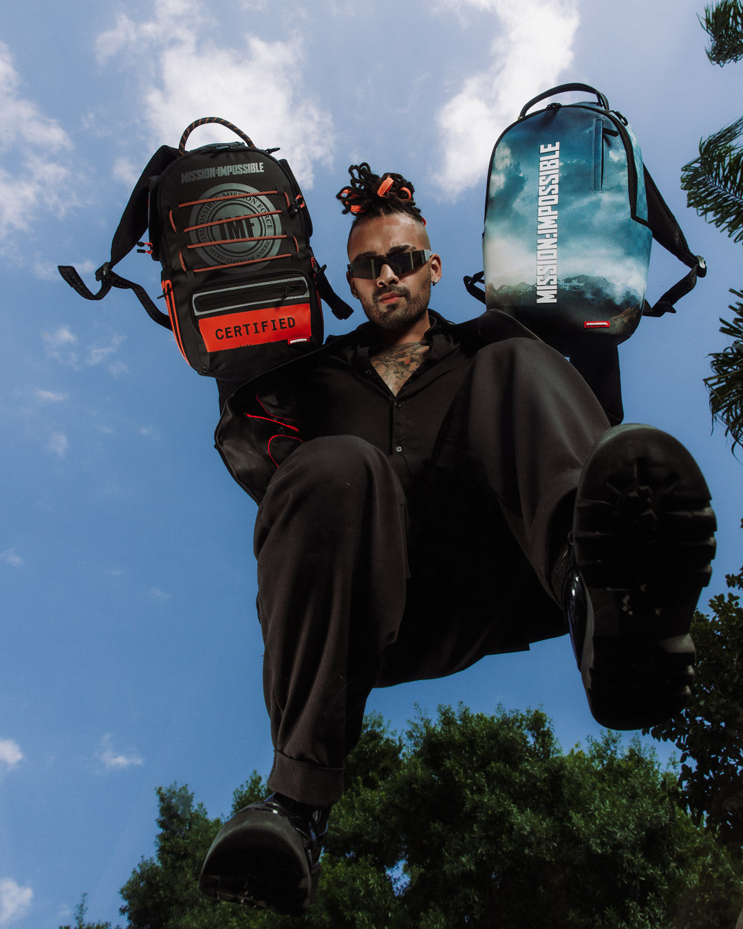 SPRAYGROUND MISSION IMPOSSIBLE ON ANOTHER LEVEL BACKPACK