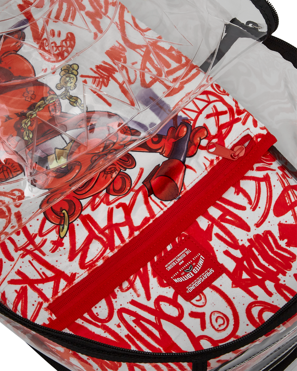SPRAYGROUND CLEAR BACKPACK - DIABLO GALLERY