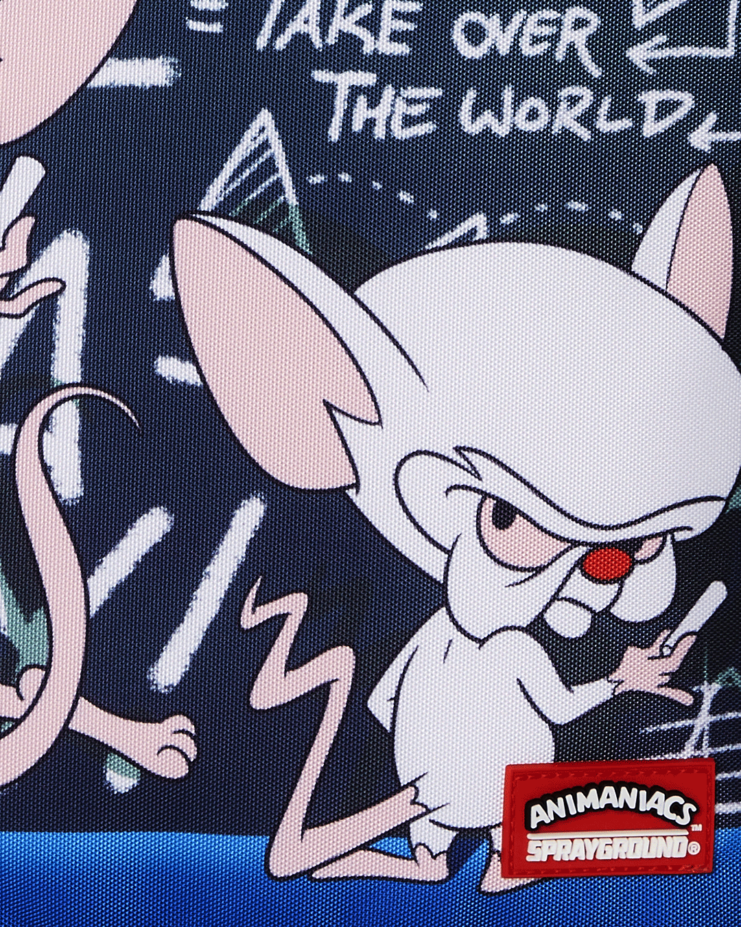 SPRAYGROUND PINKY AND THE BRAIN TAKIN OVER THE WORLD DLXR BACKPACK
