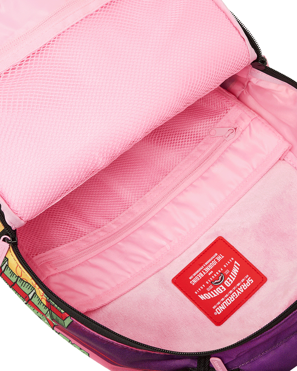 SPRAYGROUND PINK PANTHER FORTRESS OF MONEY-TUDE BACKPACK