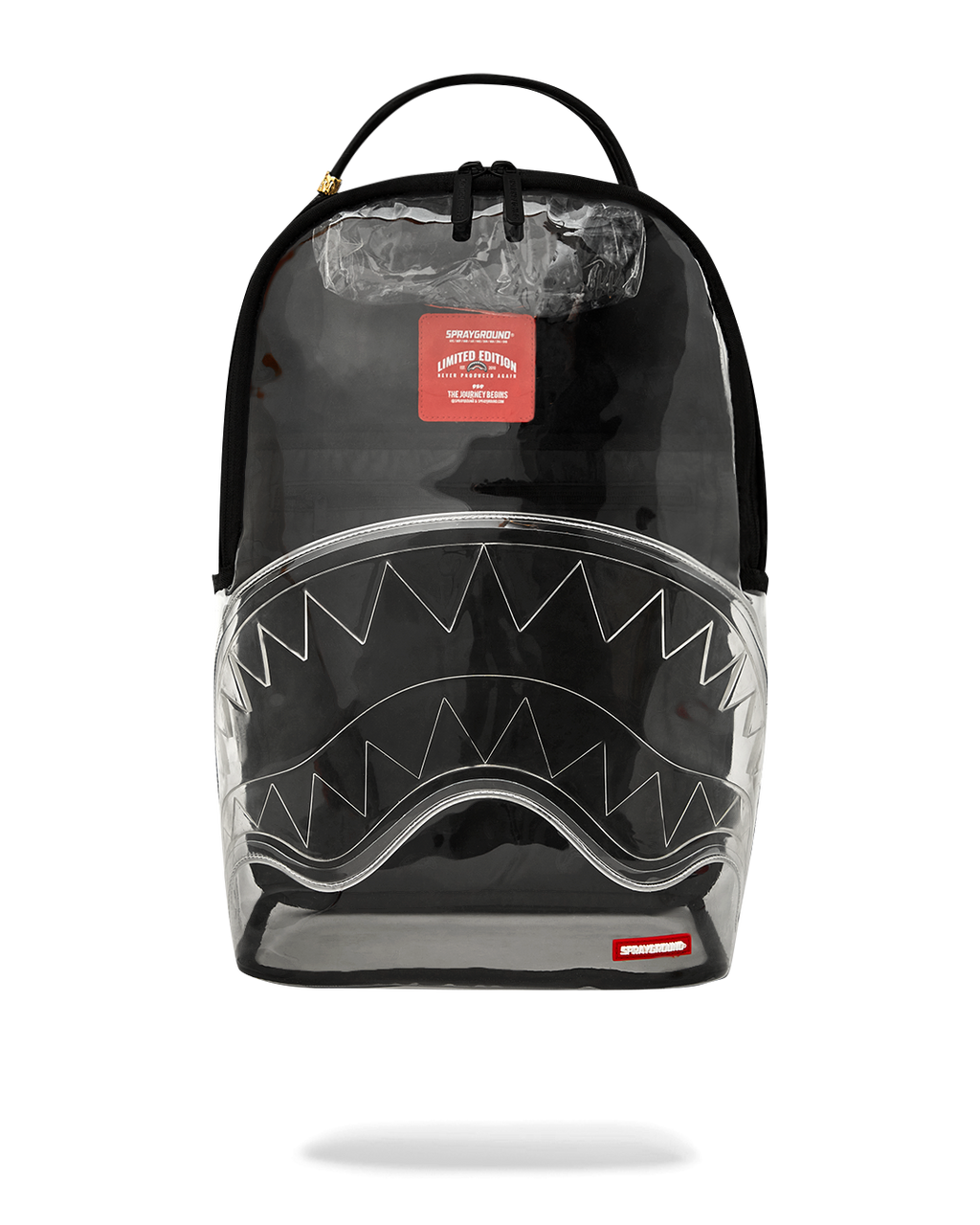 SPRAYGROUND CLEAR BACKPACK - SHARKS IN PARIS BEAR
