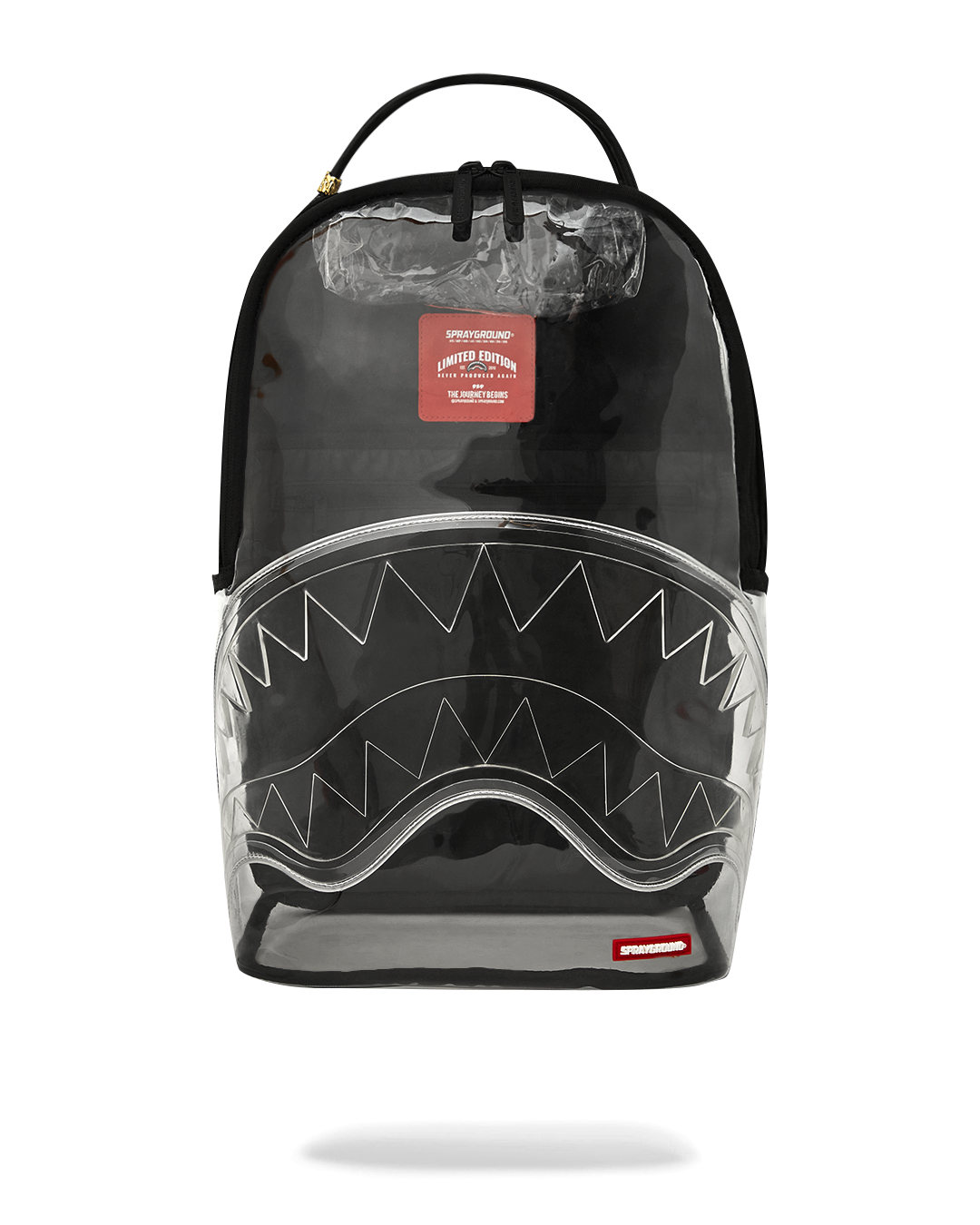 SPRAYGROUND CLEAR BACKPACK - SHARKS IN PARIS BEAR
